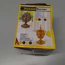 Garneck Electric Incense Burner - Middle Eastern Style Ceramic Censer for Home Decor Yoga Spa Aromatherapy