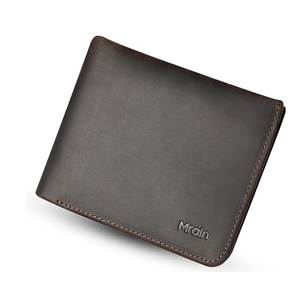 Full Grain Genuine Leather Wallet for Men (Coffee) | Minimalist Style | RFID Blocking | Bifold | Coin Pocket | Ultra Slim | Gift for Him