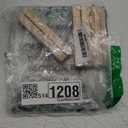 Roowest 4 Pcs Acrylic Wedding Signs 8 x 6 Inch Guest Book Sign, Ceremony Reception Clear Cards, Rustic Wooden Stand, Memorial Table Signs for Wedding, Cabin and Beach Party