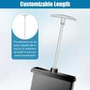 2pcs RV Waste Valve Extension Tubes, 9 Inch Long RV Sewer Hose Kit RV Sewer Valve Handle Replacement RV Replacement Parts (Rod Tube Included)