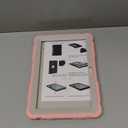 MENZO Case for 10-inch Tablet (Fit 13th Generation Only), Layer Duty Shockproof Rugged Case with Kickstand, Pink+Beige