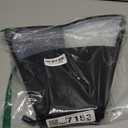 Soft Dog Cone Collar for Large Dogs, Mesh Windows Transparent E Collar for Dog, Anti-Bite Lick Wound Healing After Surgery Neuter Safety Practical Comfy Plastic Cone Black L