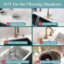 Faucet Mat For Kitchen Sink,Stone Drying Mat for Kitchen Counter,Diatomite Fast Drying Stone Sink Tray, Super Absorbent, Prevents Moisture Buildup (White, 23.6'' x 3.9'' x 0.5'')