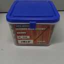Deck Screws 3 Inch, #10 x 3'', Rust Resistant, Brown Epoxy Coated, Outdoor Screws, Torx/Star Drive, T25 Bit,5lb
