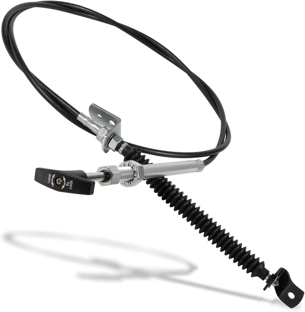 AM132704 Snowblower Remote Spout Cap Push Pull Control Cable Fit for John Deere Snow Thrower, Tractors, Snow Blower GX, LX, GT, 100 Series 245 260 265 285 335 345 425 445 455 X565 X475 X720 X724