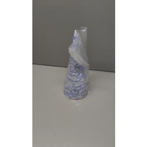 3 Set 14" 12" 10" Blue and White Christmas Tree Decor Chinoiserie Christmas Tree Table Decor Large Cone Porcelain Xmas Trees for Holiday Wedding Party Mantle Table Centerpiece Home Indoor Outdoor