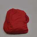 7.2FT Red Round Backdrop Cover for 5 to 7.2ft Circle Arch Stand - Haefoo Adjustable Round Arch Cover Circle Backdrop Cover for Birthday, Wedding Arch, Baby Shower Photography Background Party Decor