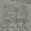 12pcs Glass Vase Cylinder Vases for Centerpieces Small Flower Glass Clear Vases Home Decor Centerpiece Table Flower Vase Decorations for HomeWedding Decoration 6 Inch Tall