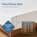 L'AGRATY Grounding Sheets Queen, Deep Pocket Grounding Mattress Cover with Cord Connected Earth, Sliver Fiber Grounded Fitted Sheets(Queen,White)