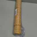 Yarlung 14 Inch x 3.3 Feet Cane Webbing, Natural Rattan Webbing Roll for Caning Material Projects, Woven Open Mesh Cane Sheet for Chair, Cabinet, Furniture, DIY Crafts