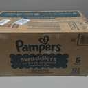 Pampers Swaddlers Diapers, Size 5 (20-37 lbs), 132 Count, Absorbent, Keeps Baby Dry and Comfortable, Skin Safe Disposable Baby Diaper
