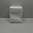 Small Bathroom Trash Can with Natural Bamboo Lid Soft Close3 Liter / 0.8 GallonStainless Steel Garbage Can with Removable Inner Bucket and Step Pedal White