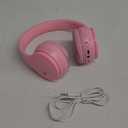 MIDOLA Kids Headphones Bluetooth 5.3 Wireless 60H Play Time Volume Limit 85/110dB Over Ear Foldable Protection Headset/Wired AUX Cord Mic for Children Boy Girl Travel School Phone Pad Tablet Pink