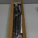 Black Shower Curtain Rod 31 to 80 Inch,1 Inch Diameter Adjustable Spring Tension Stainless Steel Telescoping Rod,Easy Install,No Rust