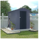 Veikous Outdoor Storage Shed with Lockable Door and Vents, 4 ft. x 6 ft.