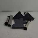 PATIKIL Mini Fridge Stand, 4 Strong Feet Laundry Stand Base Multi-Functional Adjustable Base Tray Anti-Vibration for Refrigerator Washing Machine Dryer Dishwasher AC, 7.5"-8.6" Height