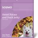 Amazon Brand - Solimo Sweet Potato & Duck Jerky Dog Treats, 2 pounds (EXP 08/09/27)