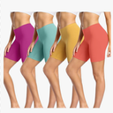 wirarpa Women's Cotton Boy Shorts Underwear Anti Chafing Soft Biker Short Plus Boy Shorts Panties 4 Pack, Size -Medium