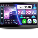 10.1" Android Car Stereo for Honda CRV 2012 2013 2014 2015 2016 Radio with Wireless CarPlay Android Auto, 2+32GB Touch Screen for Honda CR-V with GPS/5G WiFi/5.1BT/FM/SWC/MIC/Backup Camera + CANBUS