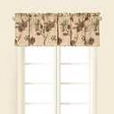 C&F Home Woodland Retreat 100% Cotton Single Window Valance Curtain 16" x 72" Home Kitchen Living Room Dining Dinner Bedroom Bathroom Cabin Rustic Lodge Lakehouse All Seasons Summer Fall Harvest Decor