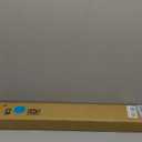 DEZ FURNISHINGS EZ Stick No Drill No Tools Cordless 1" Light Filtering Cellular Shade, 18" W x 72" H, Cream