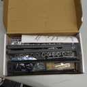 Everest 24 Port Keystone Patch Panel (1-Pack) - Removable 6-Port Panels - Use with Slim Profile Keystones ONLY (Wider Jacks May not fit Side by Side) - with Adjustable Rear Cable Management Bar