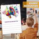 3 x 50 Shout Out Cards - Recognition Encouragement Card for Employees Public Service Recognition Week, Employee Appreciation Day or Teacher Appreciation Postcards
