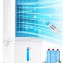 Portable Air Conditioners, Portable AC Unit, Evaporative Air Cooler w/ 2.5 Gal Tank, Fast Cooling, 3 Speeds, Windowless Air Conditioner w/7H Timer, Swamp Cooler for Room Home Office Garage
