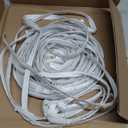 InstaTrim The Original Flexible Trim - 50ft White 1/2" Wide Caulk Tape - Adhesive Trim with Many Uses Including Caulking for Bathtubs, Sinks, Counters, Tile, Floors - Made in USA