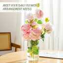 12pcs Glass Cylinder Vases for Centerpieces - 6 Inch Tall Flower Vase for Wedding Decorations, Clear Glass Flower Vases Floating Candle Holder for Table Centerpiece Wedding Home Dcor