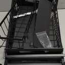 REALINN Under Sink Organizer, Pull Out Cabinet Organizer Slide Out Sink Shelf Cabinet Storage Shelves, Storages for Kitchen Bathroom, Black, 2 Pack