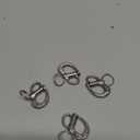 4 Pack 1-3/8(35MM) 316 Stainless Steel Fixed Bail Snap Shackle for Bracelet, Sailboat316 Stainless Steel Fixed Bail Snap Shackle for Bracelet, SCBA Mask Halyard Panic Snap Spinnaker Clip
