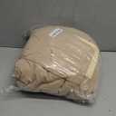 Bedsure Light Brown Oversized King Duvet Cover - 3 Pieces Prewashed Cotton-Like Polyester Soft Bedding Set, Includes 1 Duvet Cover 120x98 Inches with Zipper Closure & 2 Pillow Shams, No Comforter