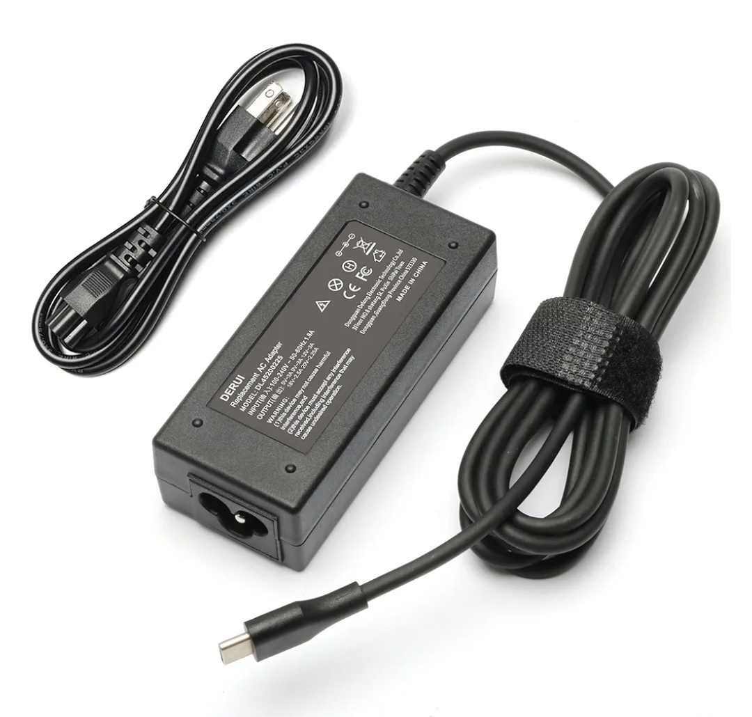 45W USB-C Chromebook Charger Fit for HP Chromebook 14 14A G5 14-ca061dx 14-ca020nr 14-ca060nr 14-ca043cl 14-ca052wm 14-ca051wm X360 11A 11 G6 EE 11 G1 11-ae051wm 11-ae000