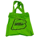 Small green tote bag, neon green 10 pack