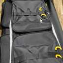 Searock 90L Rolling Duffle Bag with Wheels and Handle, 31 Large Duffle Bag for Travel, Carry On Luggage Duffel Bag with Shoe Compartment, Multi-Pocket, Water Resistant, Black, 12.6 x 13.78 x 30.31 inches