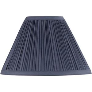 Aspen Creative 59175, Empire Uno Lamp Shade, Stone Blue, 4" Top x 10" Bottom x 7" Slant Height, Slip UNO 33mm
