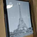 upsimples 12x18 Picture Frame, Display Pictures 11x17 with Mat or 12 x 18 Without, Wall Hanging Poster Frames, Black, 3 Pack