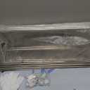 Over The Washer and Dryer Storage Shelf, 3 Tier Laundry Room Metal Drying Rack with Towels Hangers, Space Saver Organizer for Hanging Clothes and Towels (Stainless Steel FA1)