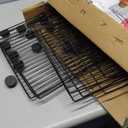 MidWest Homes for Pets Wabbitat Folding Rabbit Cage (25.0"L x 19.0"W x 20.0"H, Black)