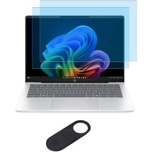 2 Pack Screen Protector for 2025 HP OmniBook 5 Flip 14 & OmniBook 7 AI 14 & OmniBook X 14 / OmniBook X Flip 14 Inch Laptop, Anti-Blue Light Anti-Glare Filter, Reduces Eye Strain, Anti Fingerprint