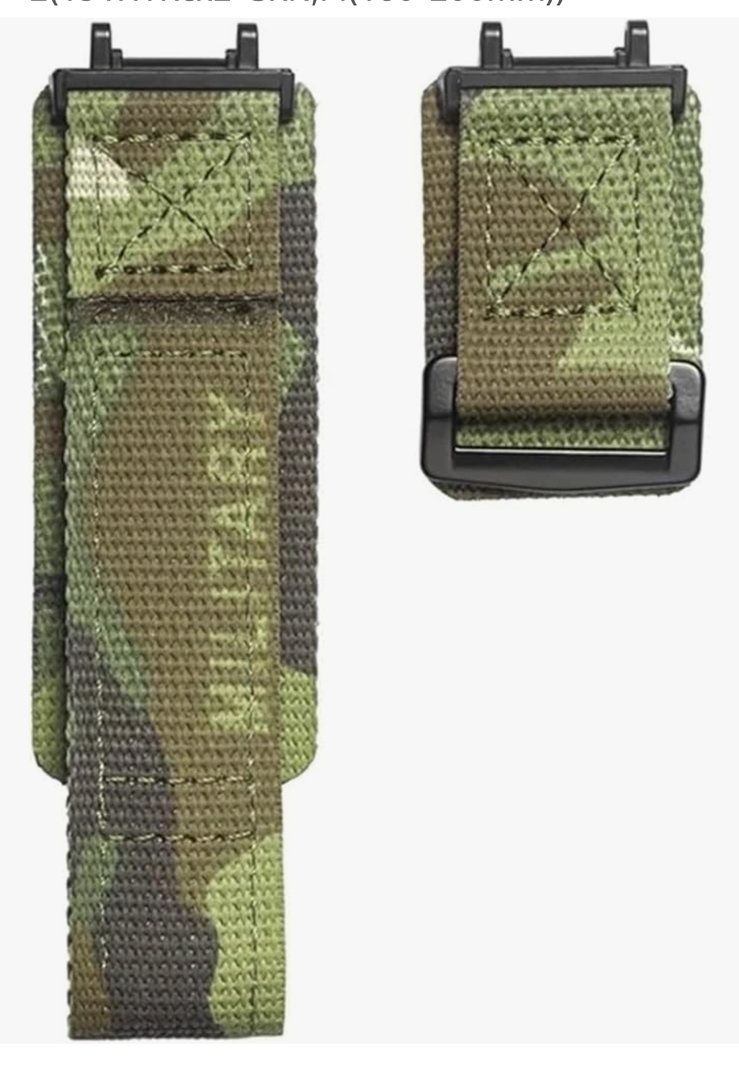 Nylon Watch Band Fit For Amazfit T-Rex 2 Replacement Straps For Amazfit TRex 2(131HTRex2-GRN,M(160-200mm))
