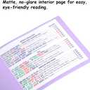 2 x 4 Pack Mahjong Card Sleeves for Large Size Score Cards, Pastel PVC Covers with Matte Interior, Protective Mahjong Holder Gifts for Players