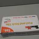 StyloVue 100 Pieces Peel and Stick Backsplash for Kitchen, 3" x 6" PVC Subway Tile 2026 Upgraded Glossy White with Dark Gray Grout Backsplash Stick on Tile Elevate Kitchen, Bathroom, Fireplace,RV