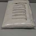 H.VERSAILTEX Linen Blackout Curtains 54 Inches Long 100% Blackout Thermal Insulated Textured Linen Look Curtain Draperies Anti-Rust Grommet, Energy Saving with White Liner, 2 Panels, Natural