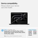 Easy On/Off Magnetic 360 Privacy Screen Filter Compatible with MacBook Pro 14 inch (2021-2026, M5, M4, M3, M2, M1, Pro,Max), Anti Glare Laptop Privacy Screen Shield with Camera Cover - UV block 90%-Model