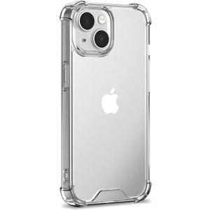 Compatible with iPhone 15 Pro Case Clear, Transparent [][Military Grade Drop Protection] Slim Shockproof Phone Cases Shockproof Bumper Slim Protection Cover Women Men 2023,Clear