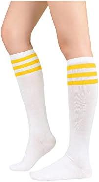Century Star Knee High Socks-Long Tube Striped Socks for Women