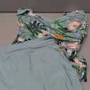 B2prity Tankini Swimsuits for Women Tummy Control Two Piece Modest Bathing Suits Floral Skirt Top with Boyshorts M