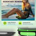 BRANTMAKER Kayak Seats with Back Support, Paddle Board Seat, Universal Thicken Cushion for Inflatable Paddleboard, Sup, Canoe, Ocean Kayak